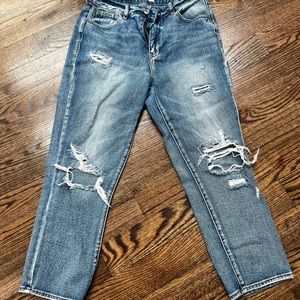 Pac Sun Size 28 Women’s Mom Jeans Medium Wash